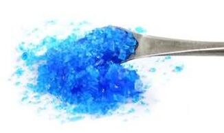Copper sulfate used against nail fungus